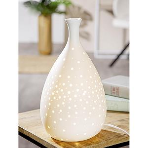 Настільна лампа GILDE Galaxy Порцелянова Матова Біла 34 см x 19 см synthetic.ua - Фото 1