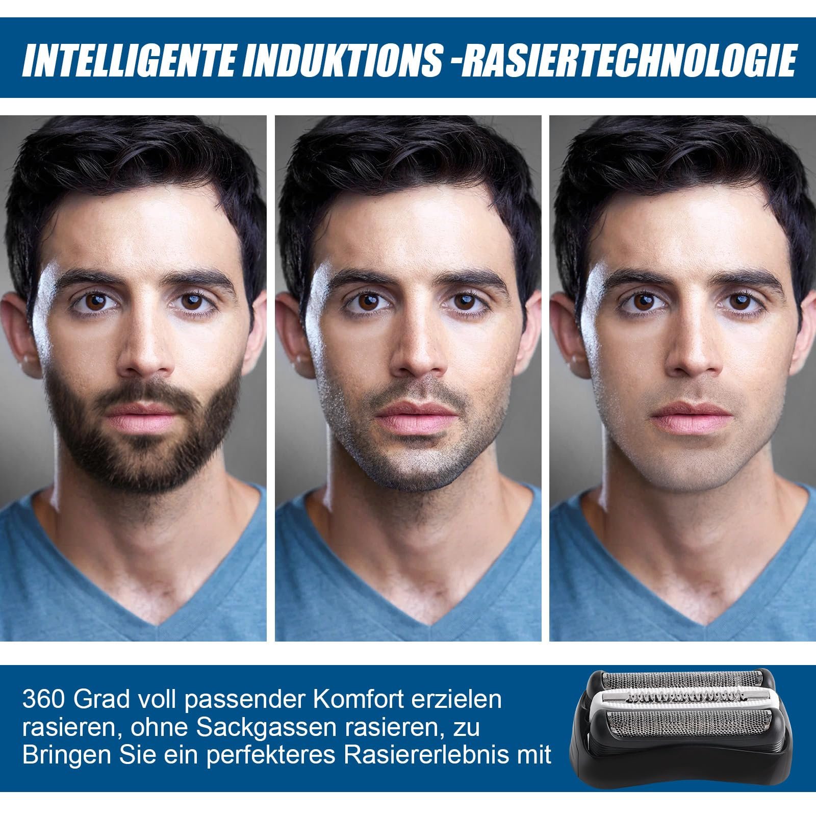 Сменные головки Braun Series 3 32B для электробритвы 2 шт., фото №4