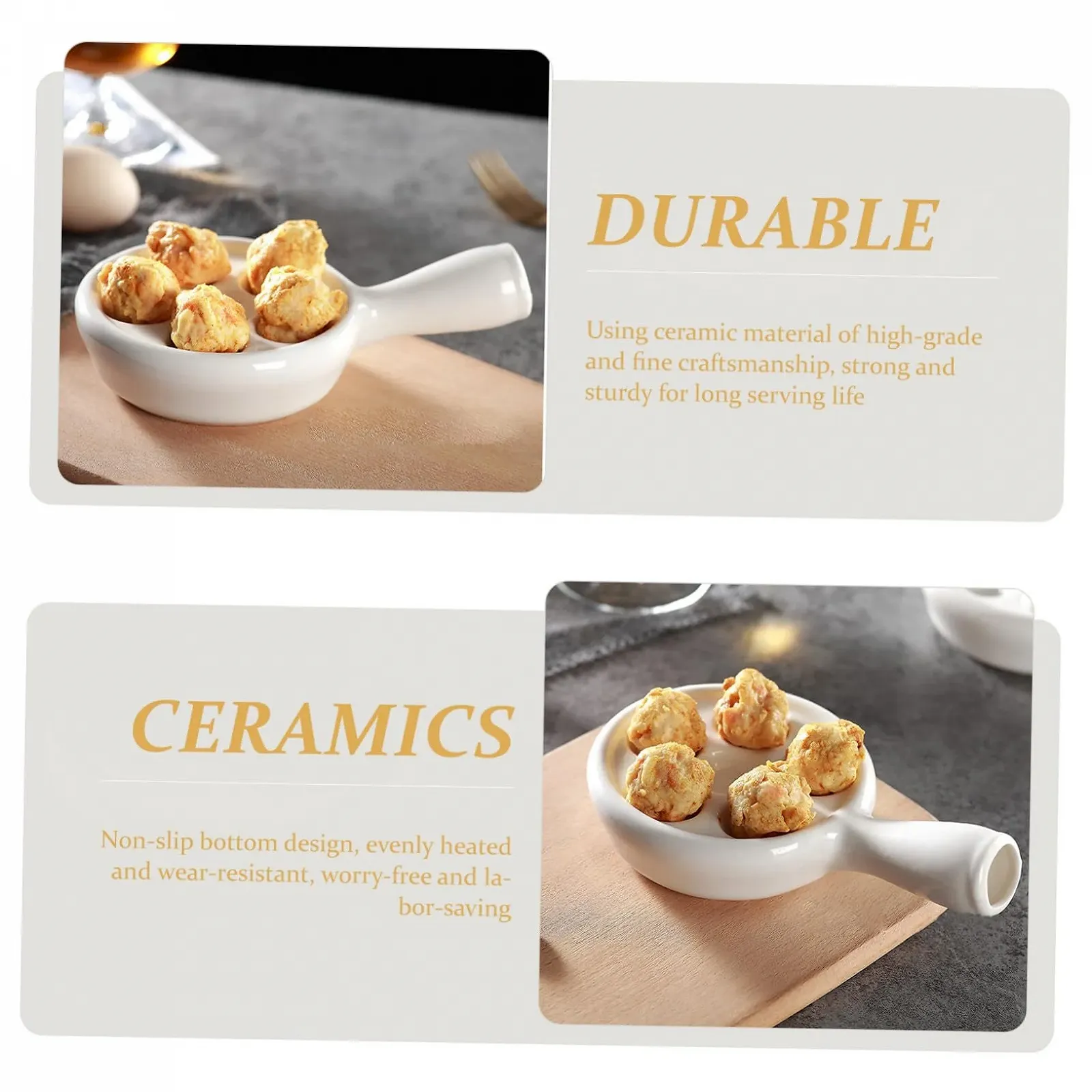 Форма для запекания улиток керамическая термостойкая с отверстиями, фото №4 Форма для запекания улиток керамическая термостойкая с отверстиями, фото №4