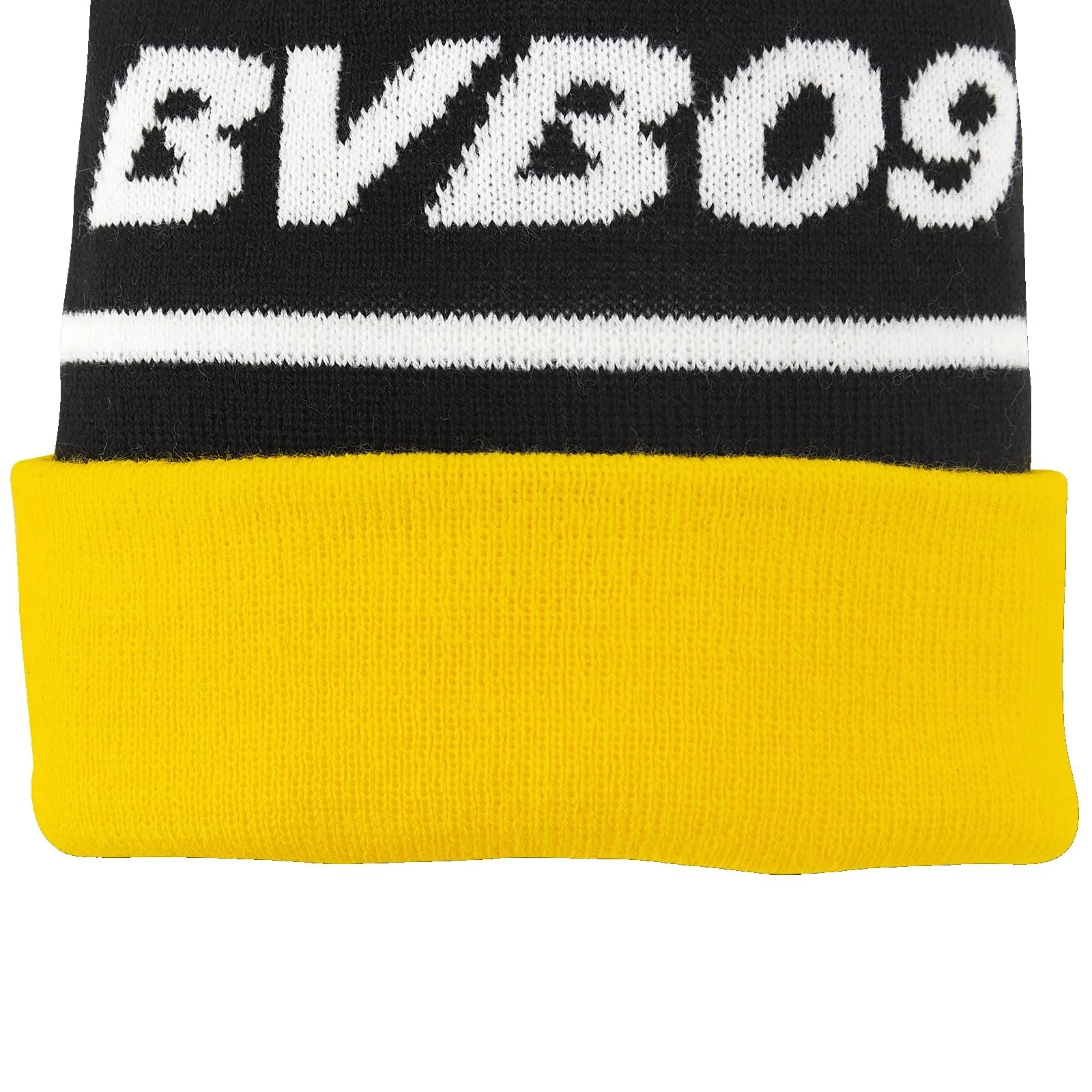 Дитяча шапка з помпоном Borussia Dortmund BVB, жовто-чорна, Cross Bar, фото №4 Дитяча шапка з помпоном Borussia Dortmund BVB, жовто-чорна, Cross Bar, фото №4