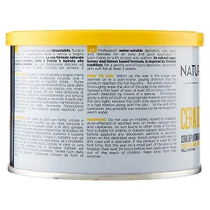 Воск для депиляции Naturaverde водорастворимый с сахаром, медом и лимоном 400 мл synthetic.ua - Фото 1