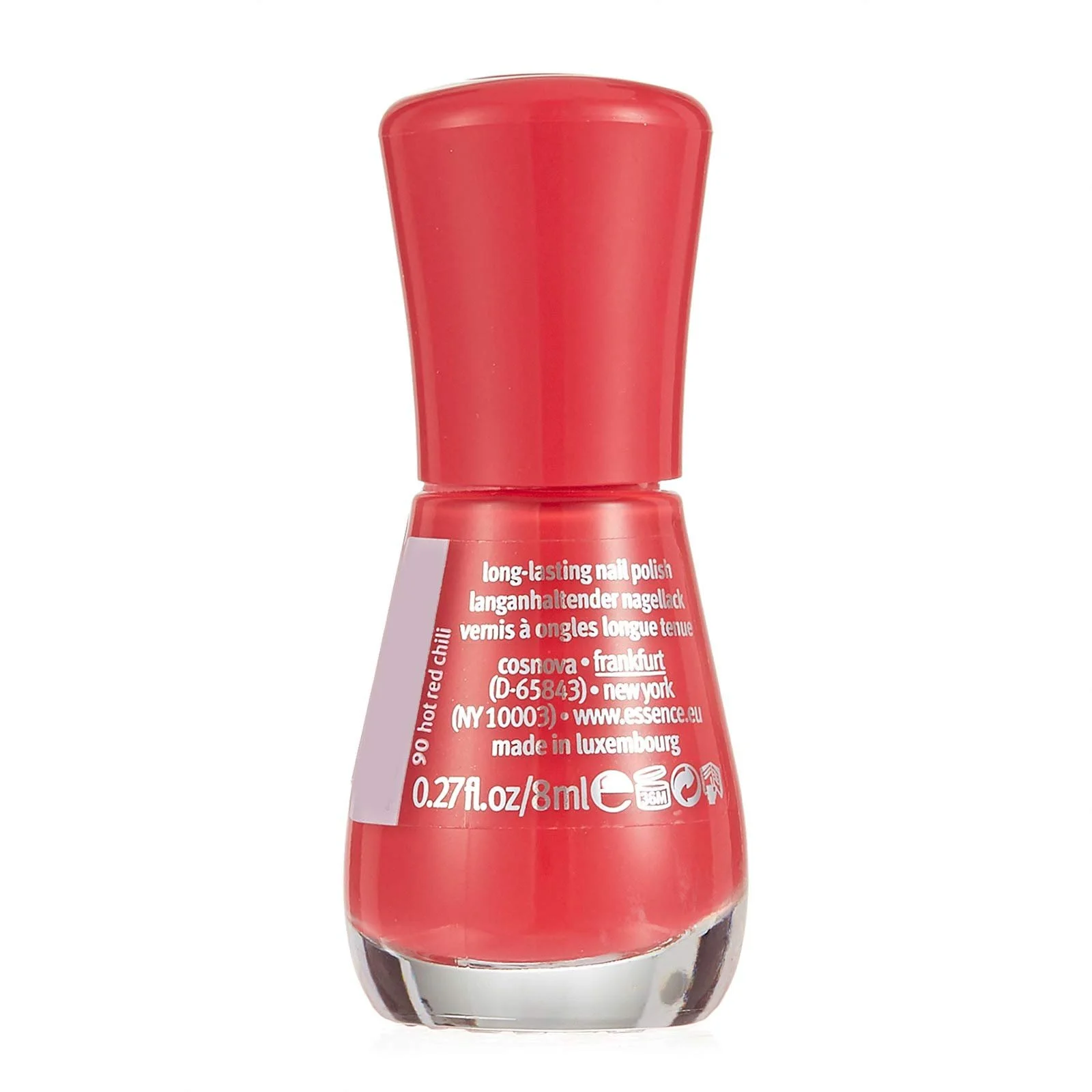 Гель-лак ESSENCE 90 HOT RED CHILI, фото №2 Гель-лак ESSENCE 90 HOT RED CHILI, фото №2