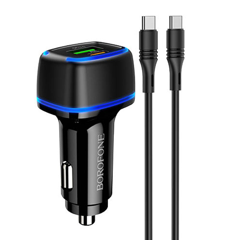 АЗУ Borofone BZ14A PD20W+QC3.0 (1Type-C/1USB/3A) Type-C to, фото №1 АЗУ Borofone BZ14A PD20W+QC3.0 (1Type-C/1USB/3A) Type-C to, фото №1