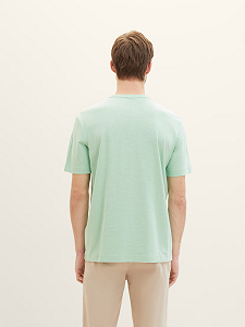 Футболка Men's Short Sleeve 1040821-23383 Tom Tailor Бірюзовий 3XL synthetic.ua - Фото 1