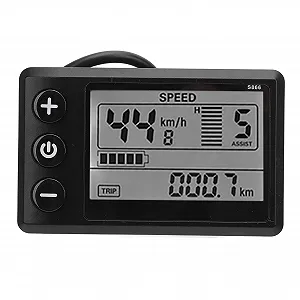 Дисплей для электросамоката Srliya S866 LCD 24V-60V 6 Pin - Фото 1