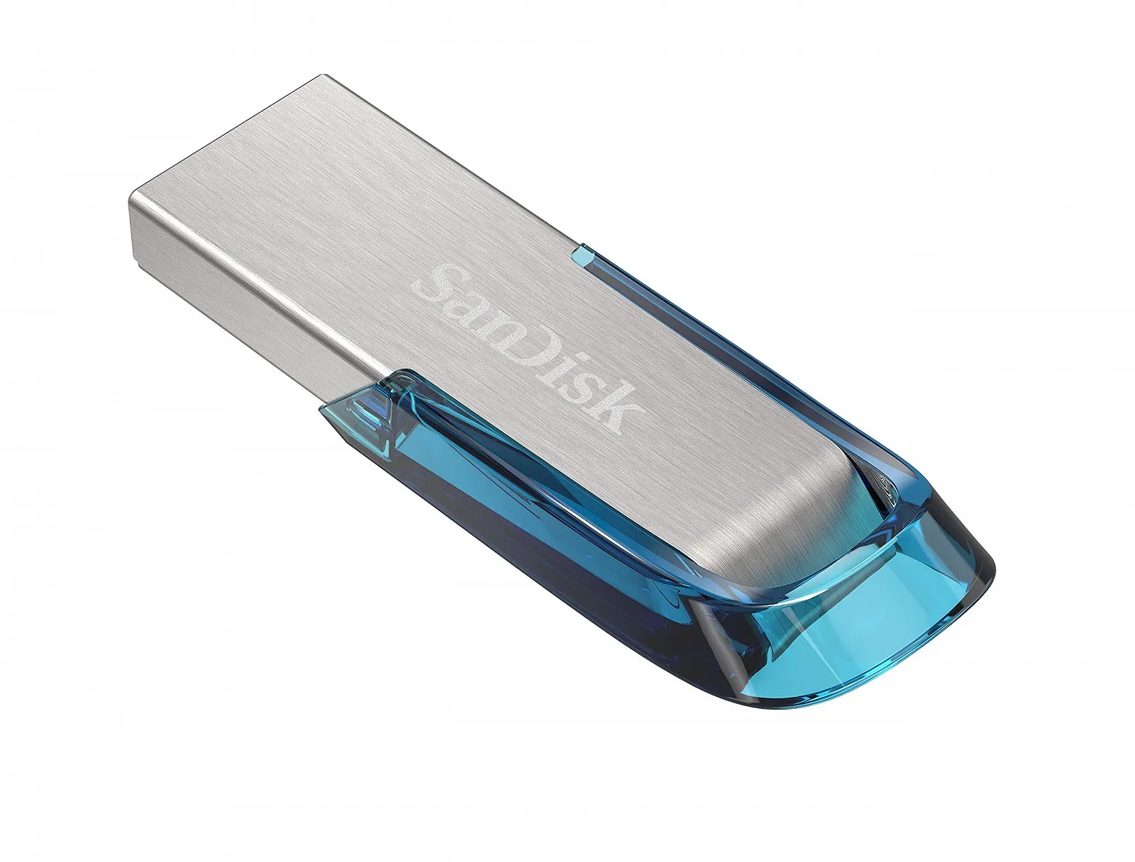 USB-флеш-накопичувач SanDisk Ultra Flair 64GB USB 3.0 130 МБ/с Blue, фото №4