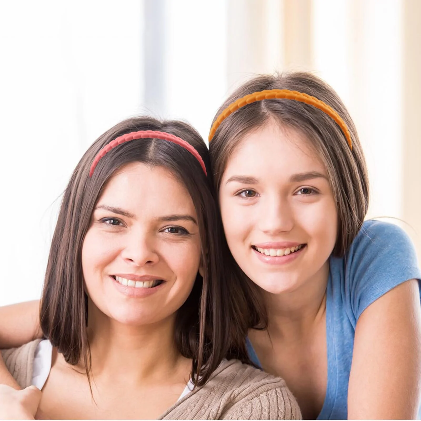 Обруч для волосся Тонкий 6 мм, набір 12 кольорів, фото №4