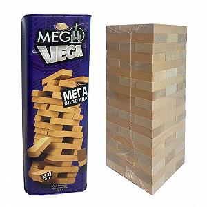Настольная игра Экстремальная вега Vega Версия игры Дженга Jenga дерево Danko Toys (G-MV-01U) - Фото 1