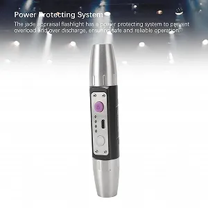 Фонарь Pilipane Jade Assessment для идентификации ювелирных изделий, двойной, 4 источника света, USB-перезаряжаемый, экспертный фонарь для нефрита, для оценки антикварных монет synthetic.ua - Фото 1