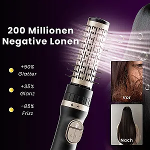 Вращающаяся фен-щетка Tresses Touch 3-in-1 Ceramic Ionic 360° Rotation цена на synthetic.ua - Фото 1 Вращающаяся фен-щетка Tresses Touch 3-in-1 Ceramic Ionic 360° Rotation synthetic.ua - Фото 1