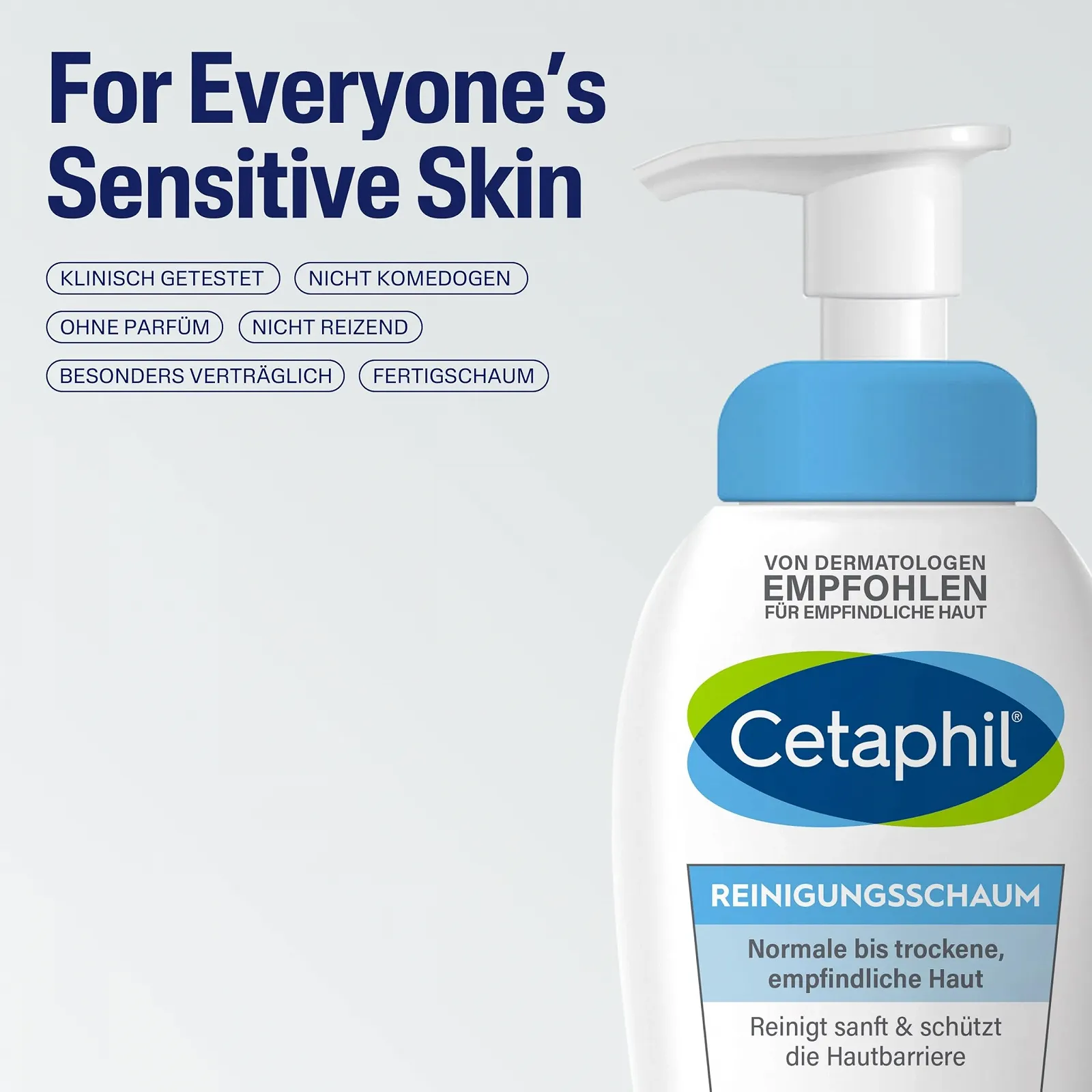 Пінка CETAPHIL, 200 мл, для вмивання для нормальної, сухої, чутливої шкіри, м'яко очищає проблемну шкіру, видаляє шкірне сало та захищає шкірний бар'єр, з гліцерином і керамідами, фото №5 Пінка CETAPHIL, 200 мл, для вмивання для нормальної, сухої, чутливої шкіри, м'яко очищає проблемну шкіру, видаляє шкірне сало та захищає шкірний бар'єр, з гліцерином і керамідами, фото №5