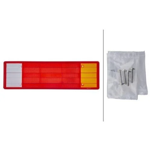 Скло заднього ліхтаря HELLA 9EL 340 201-001 для DAF SCANIA KÖGEL NÄRKO KAMAG, фото №2