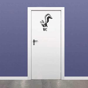 Наклейка на стіну Indigos UG Скунс Декор для кухні та вітальні - Фото 1