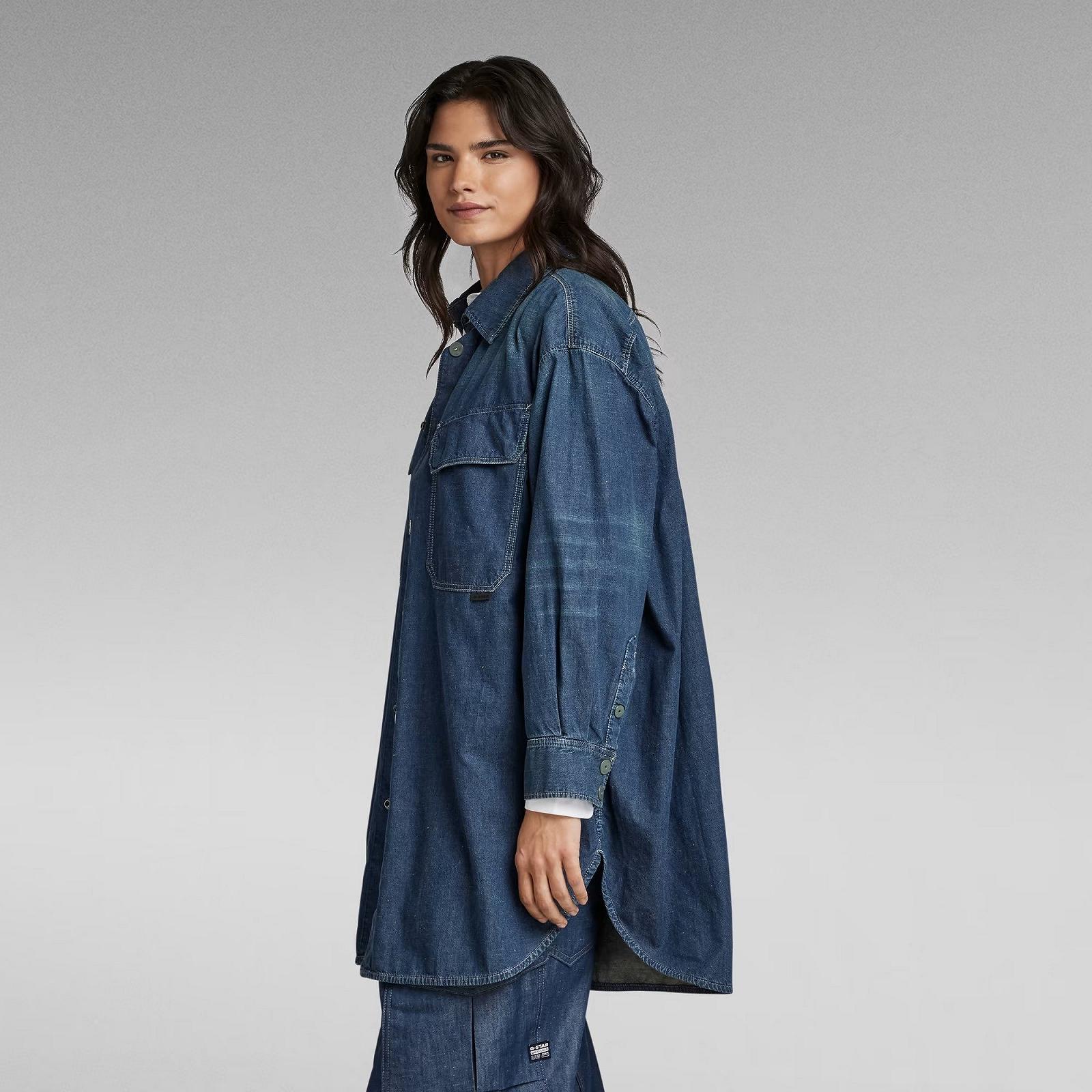 Жіноча сорочка G-Star RAW Oversized Flap Pocket Shirt Eve - S, фото №2