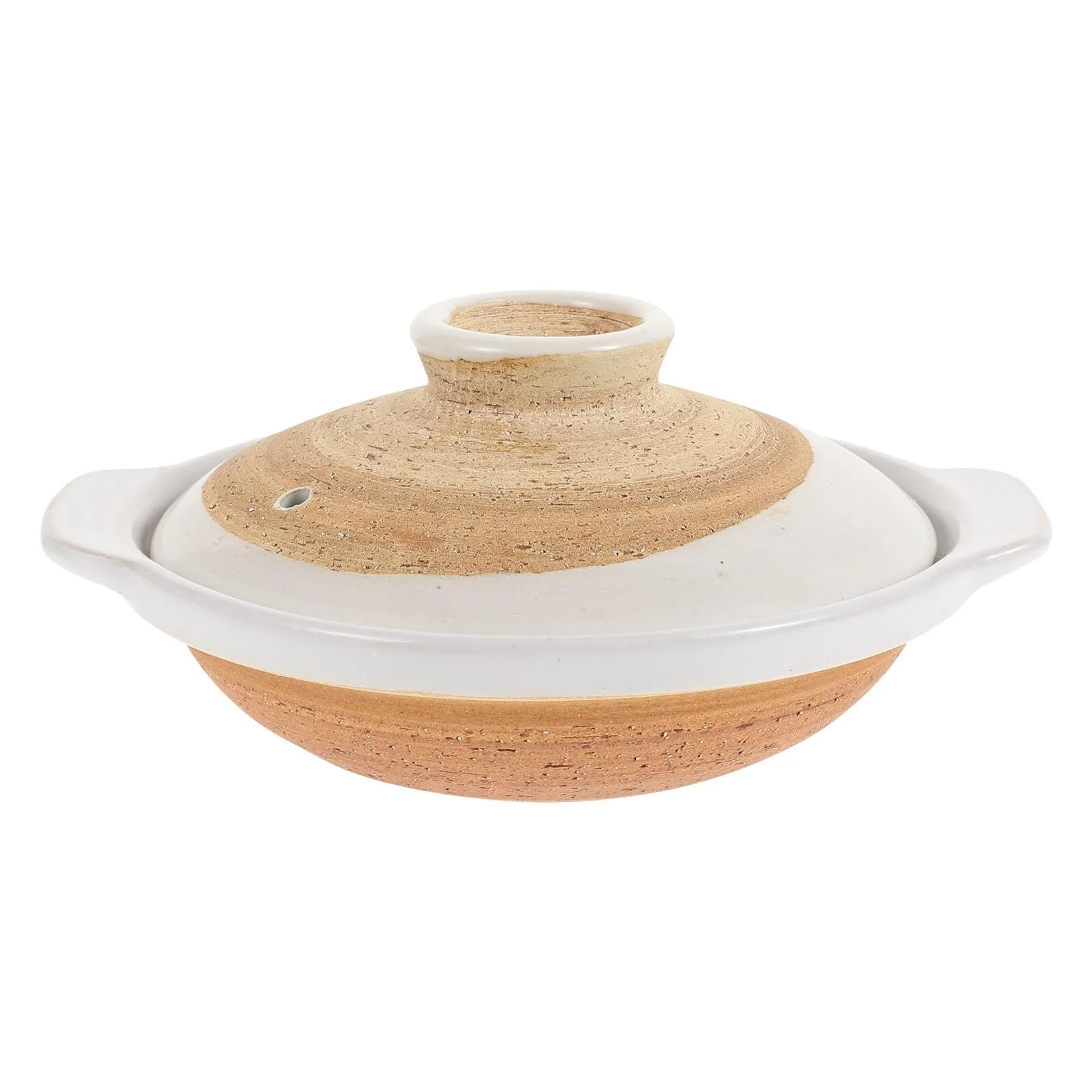 Кастрюля Cabilock Керамическая с крышкой 20.3 x 17.5 x 9 см, фото №1