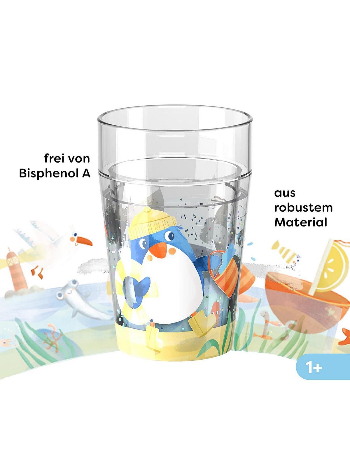 Стакан HABA Glitter Cups Penguin, набір 4 шт, One Size, фото №3