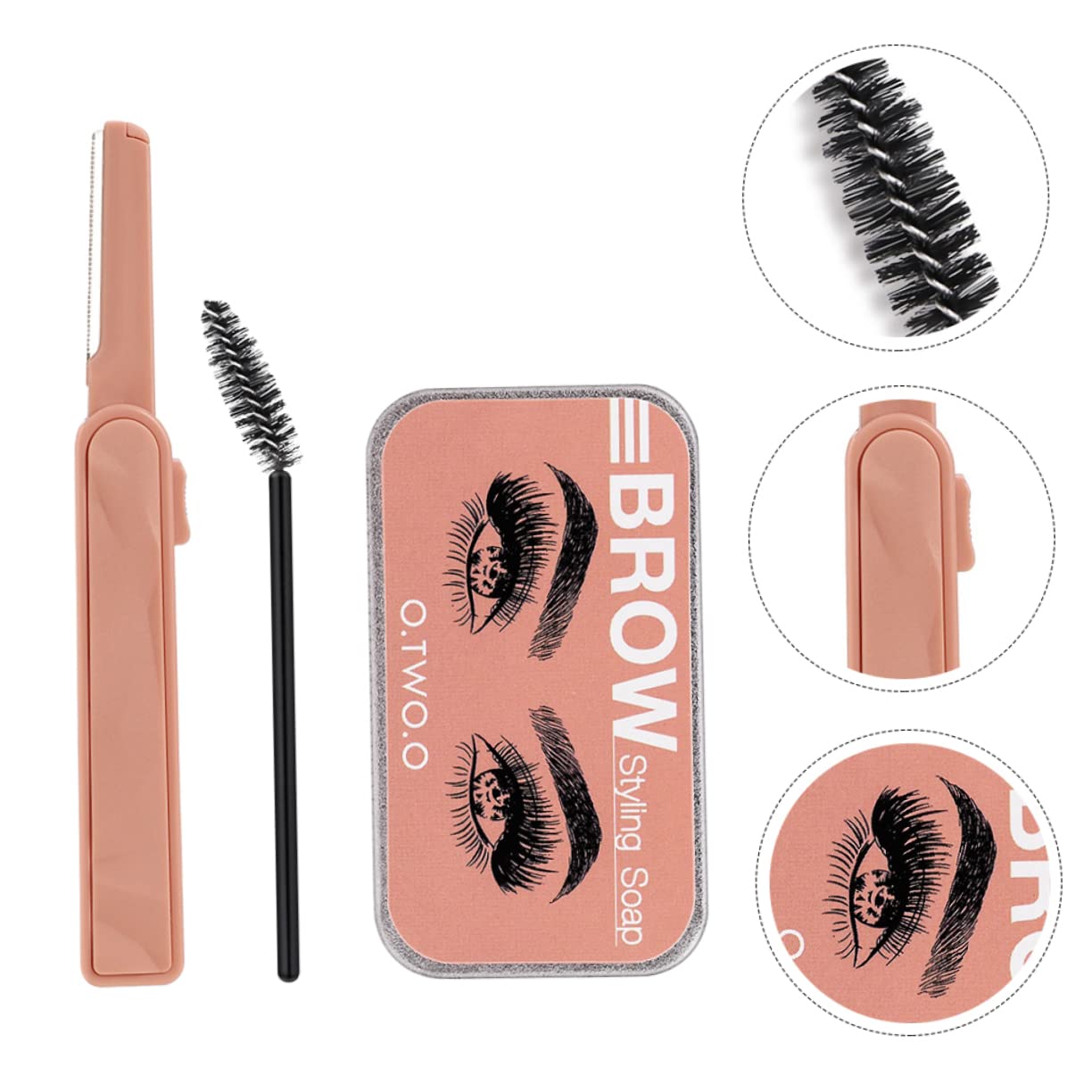 Гель POPETPOP 3D для брів 3шт у наборі прозорий, фото №6