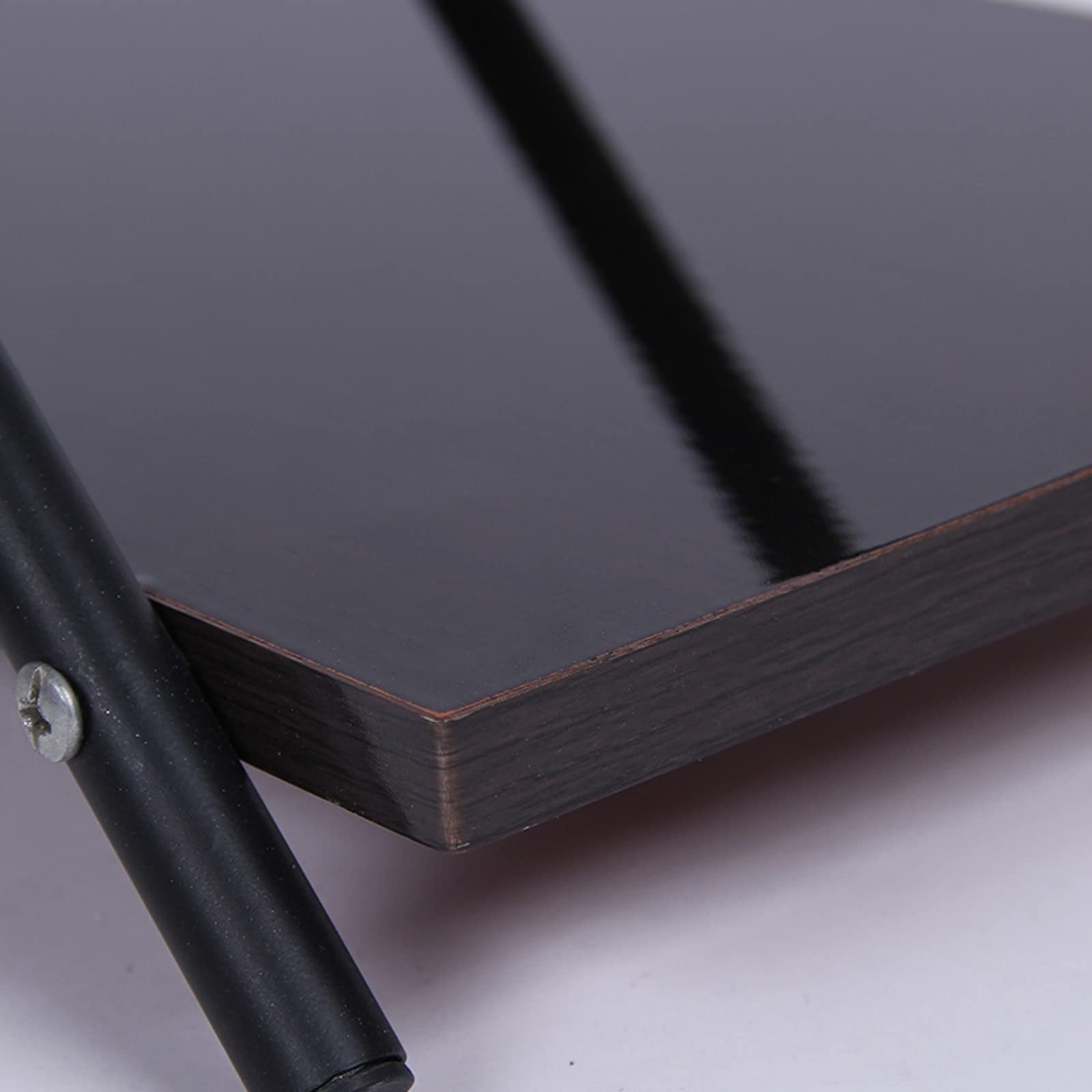 Подставка для компьютера, держатель для CPU, бытовая полка для хранения, подставка для компьютера Tower с боковым металлическим кронштейном (A), фото №4