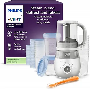Купити Кухонний комбайн Philips Avent SCF883/20 / 4-в-1 / 1 л / Контейнери для зберігання / Білий - Фото 1 Кухонний комбайн Philips Avent SCF883/20 / 4-в-1 / 1 л / Контейнери для зберігання / Білий - Фото 1
