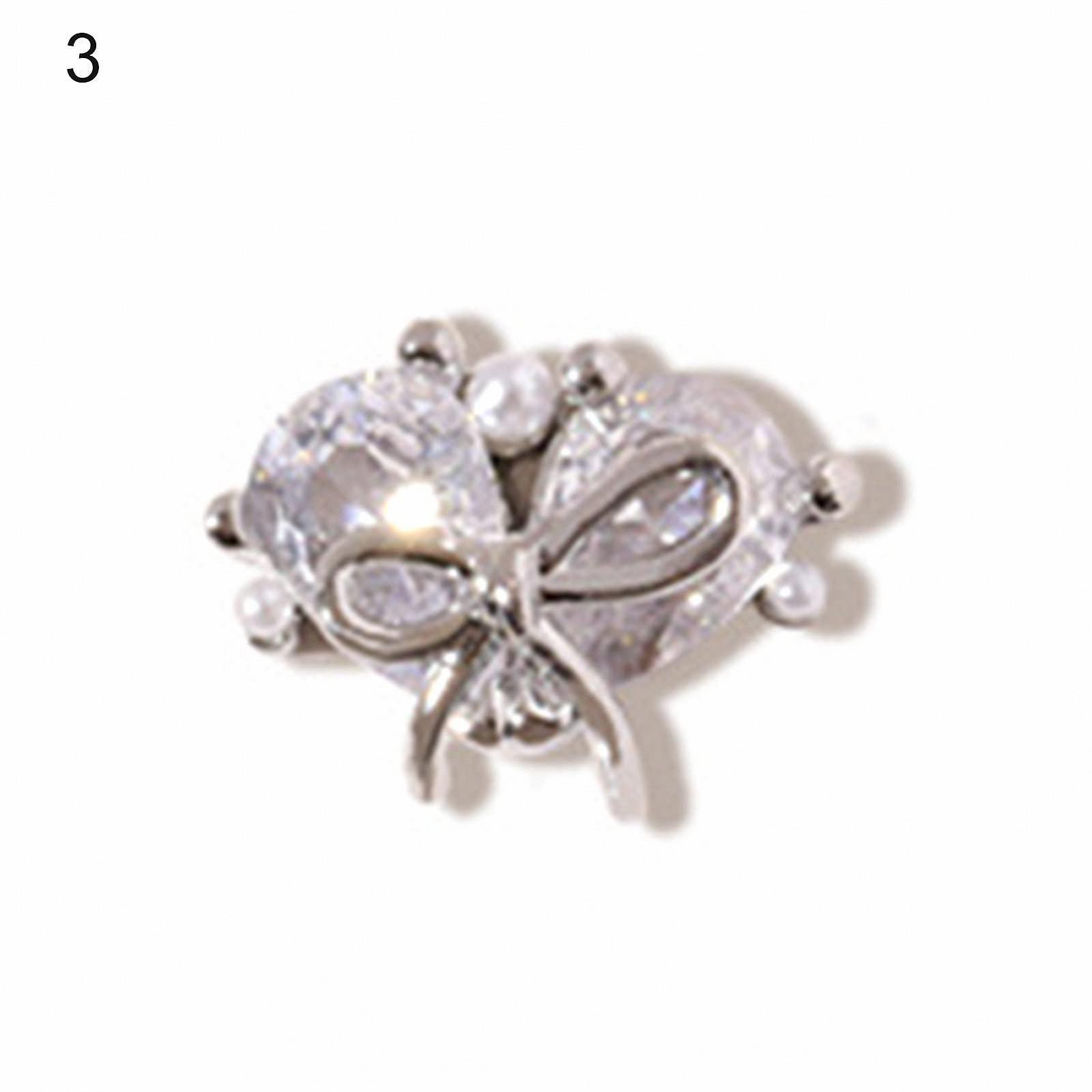 Украшение для ногтей Бант Морская звезда Стразы для ногтей Самодельные жемчужины для ногтей Женские украшения для ногтей Девочки Рождественские подарки на день рождения №10, фото №5