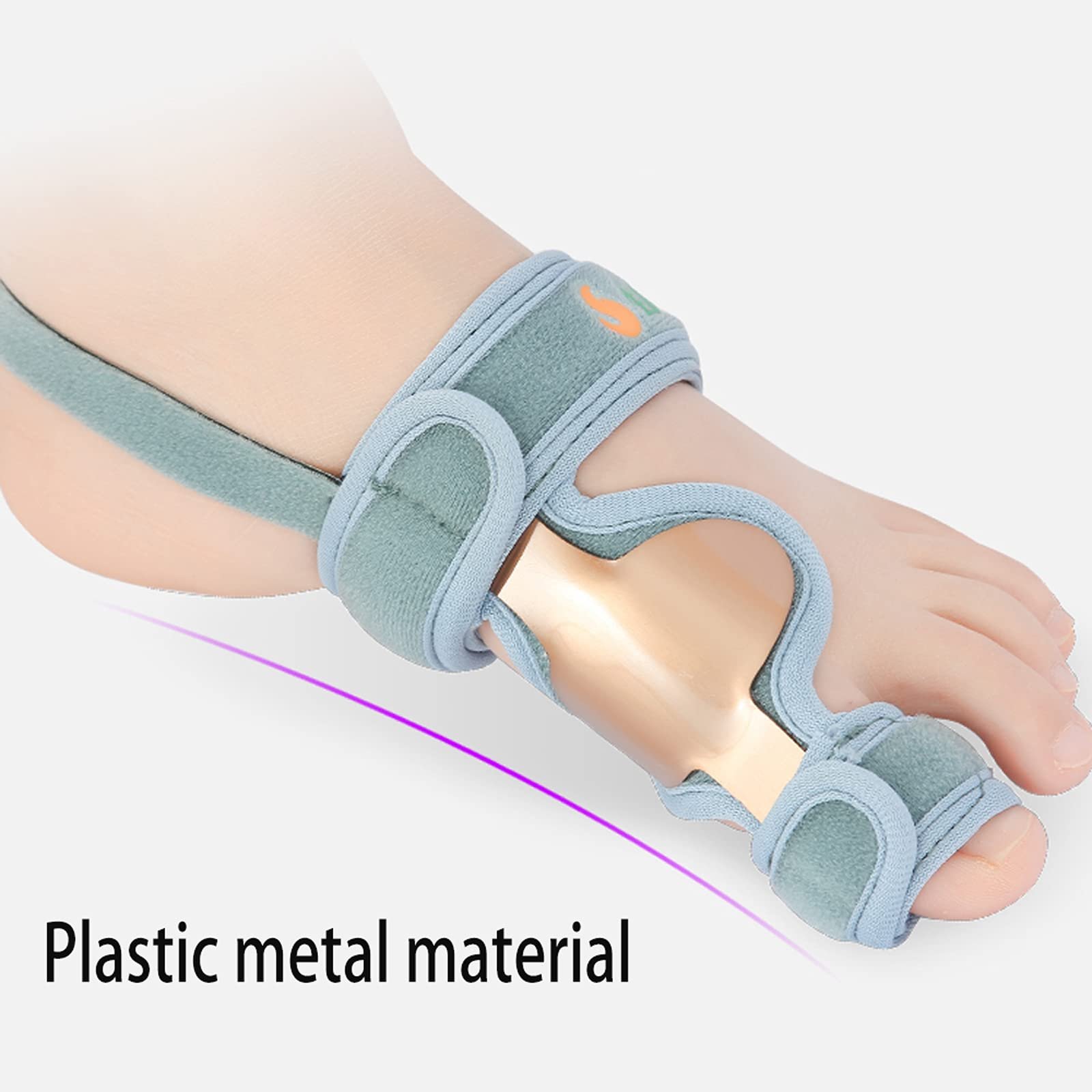 Шина ортопедична для корекції вальгусної деформації великого пальця стопи, знеболююча, нехірургічна, фото №4