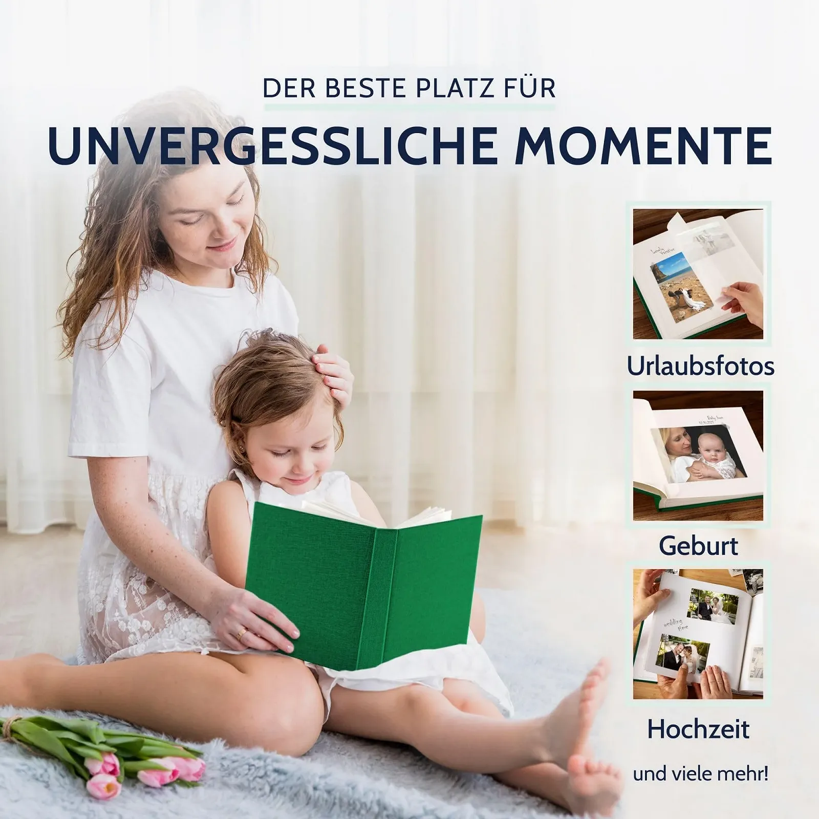 Фотоальбом Goldbuch Summertime Trend Характеристики 30 x 31 см, темно-зеленый, фото №7 Фотоальбом Goldbuch Summertime Trend Характеристики 30 x 31 см, темно-зеленый, фото №7