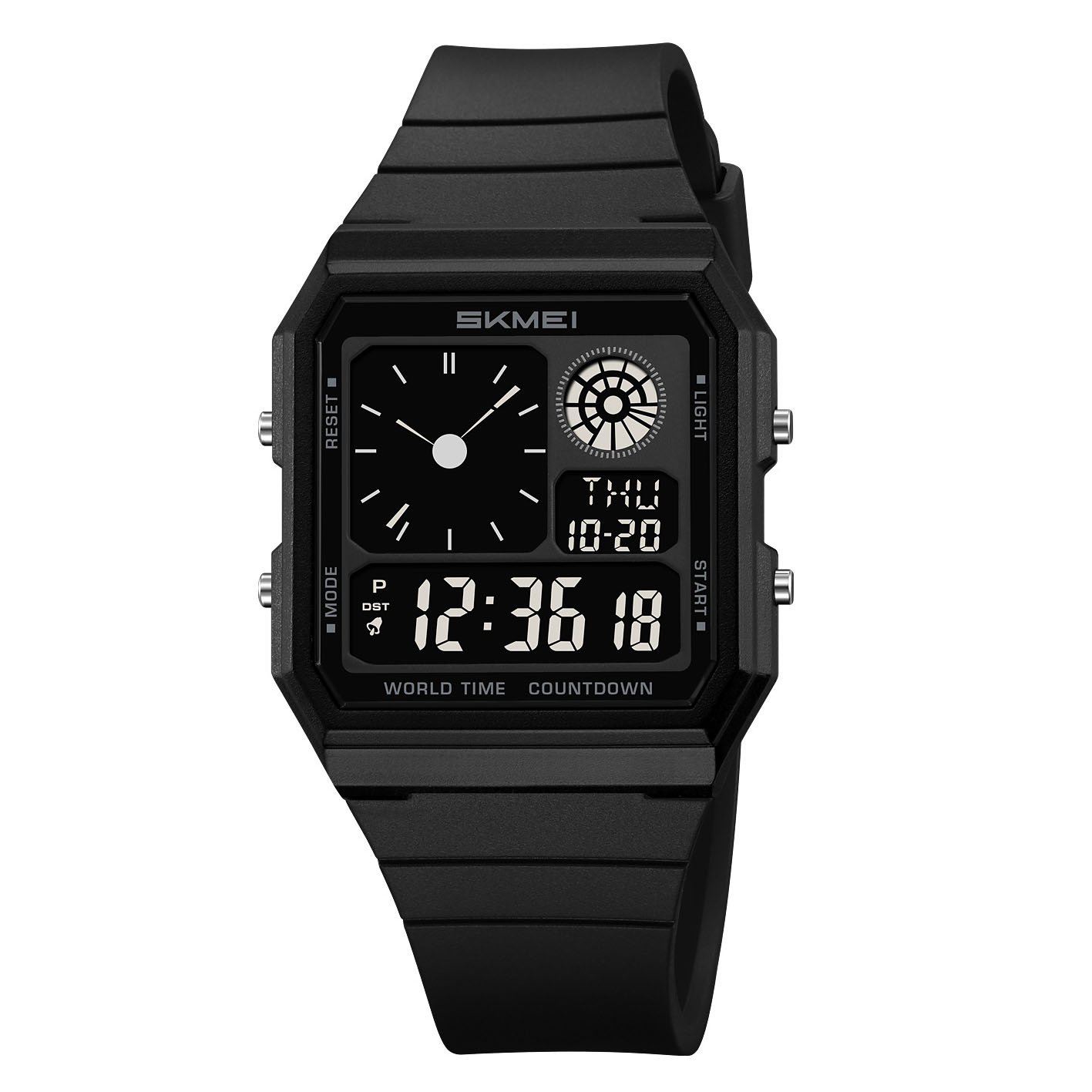 Годинник Skmei 2347BKBK All Black, фото №1