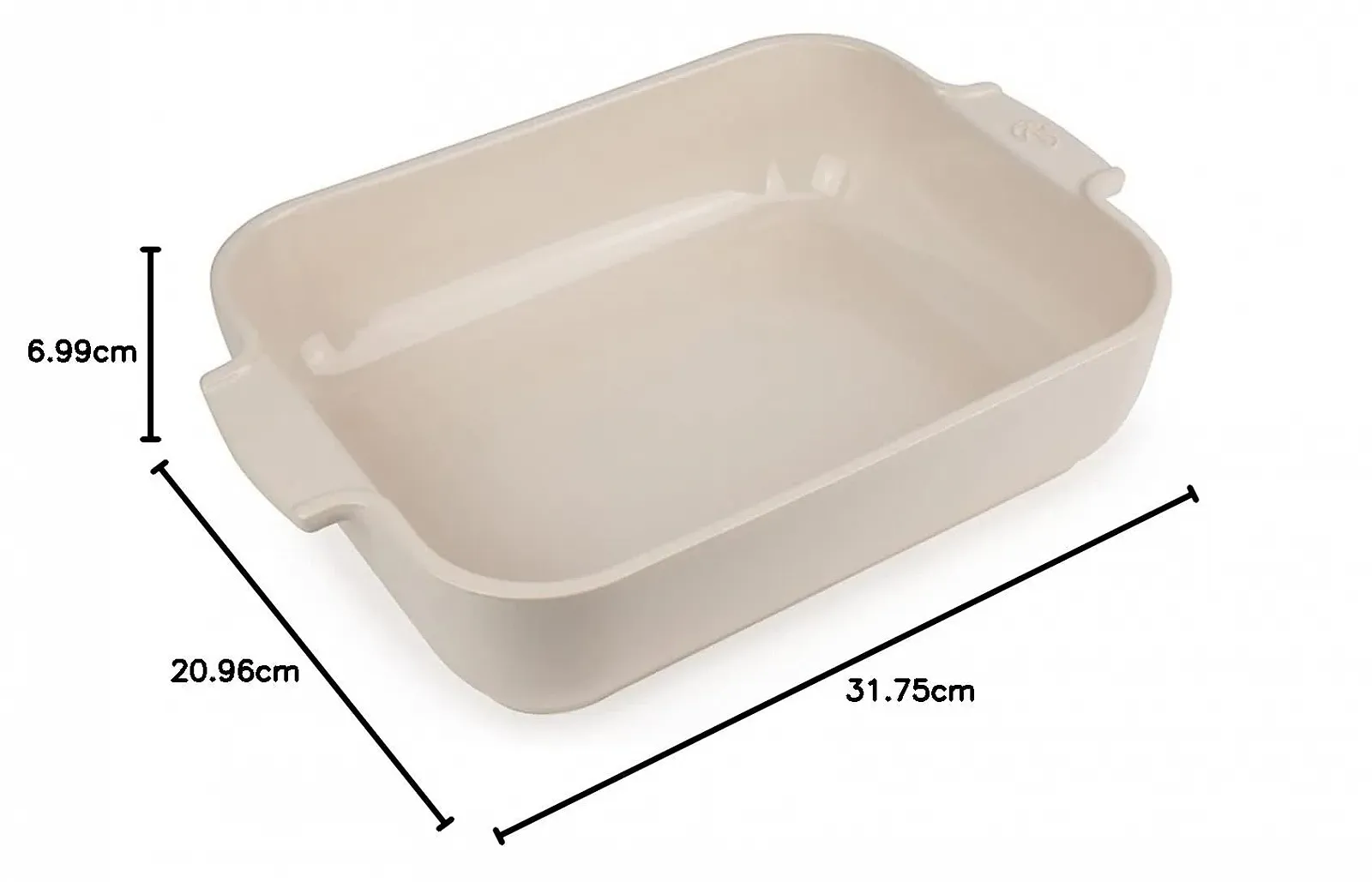 Форма для запекания Peugeot Appolia 60046 Керамическая экрю, фото №3 Форма для запекания Peugeot Appolia 60046 Керамическая экрю, фото №3