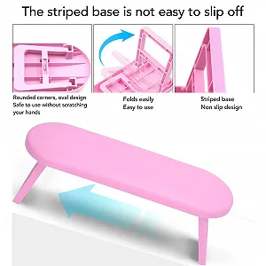 Підставка для рук манікюрна, 2 шт., пластикова, складна, для салонів краси synthetic.ua - Фото 1
