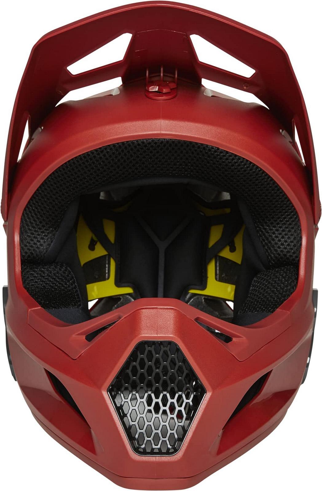 Шлем Fox Rampage Downhill MTB красный S/M, фото №5