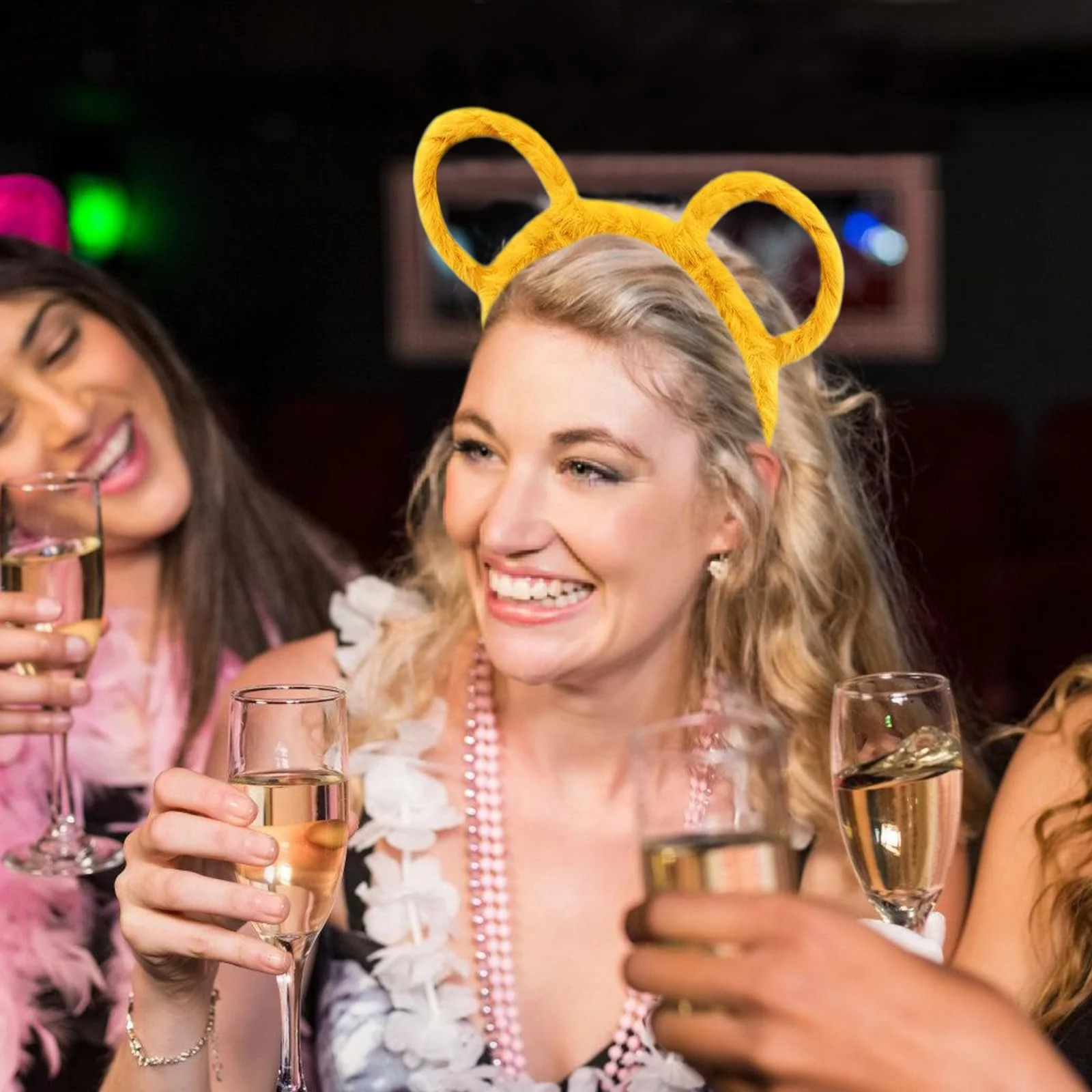 Обруч Медвежонка Ушки Желтый, фото №5