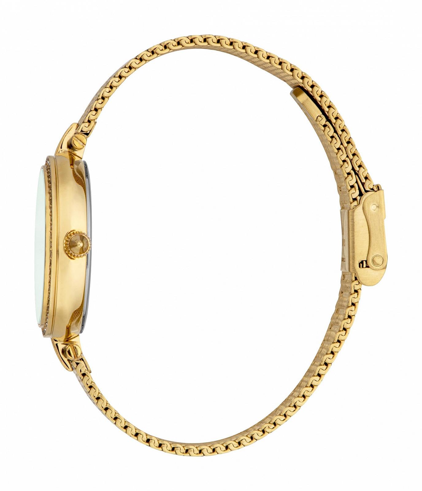 Женские аналоговые часы Just Cavalli JC1L240M0035, кварцевые, золотистый, браслет из нержавеющей стали, фото №2