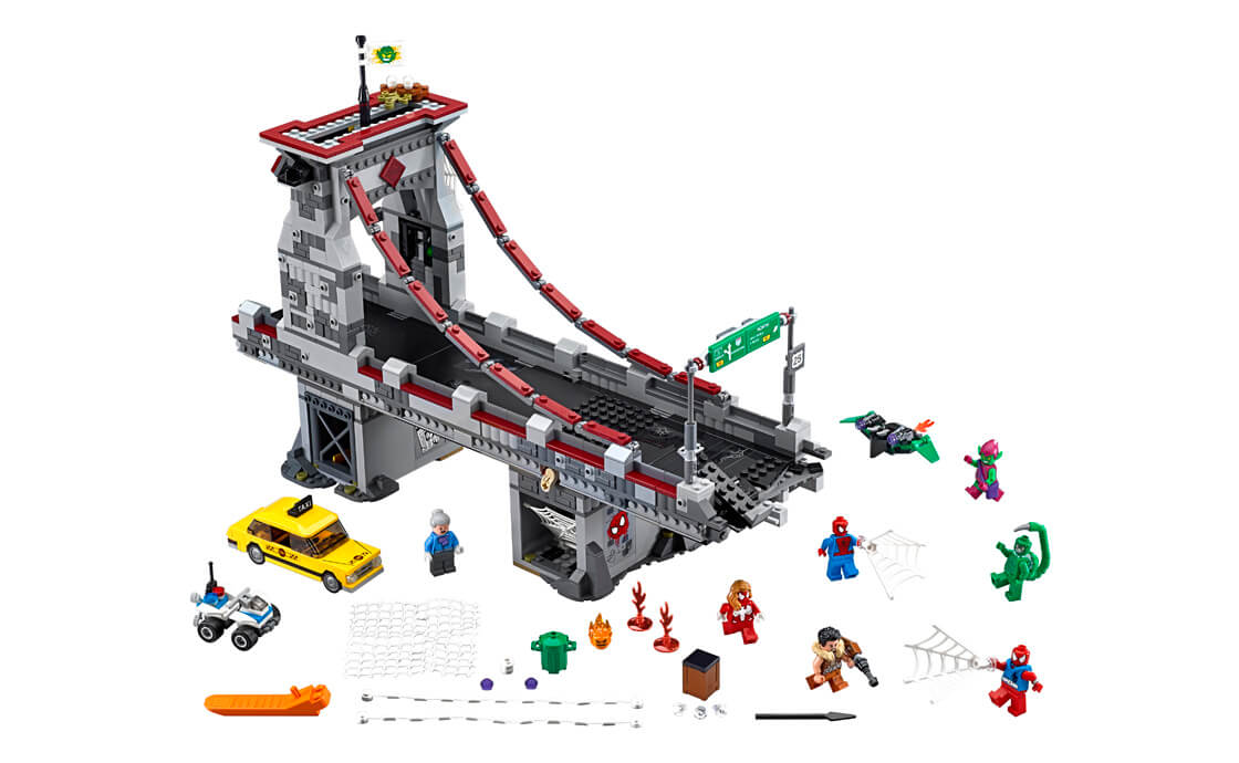 Детский конструктор LEGO Super Heroes Решающая битва на мосту (76057), фото №2