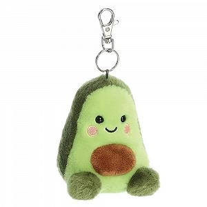 Мягкая игрушка-брелок AURORA Palm Pals Airy Avocado 34053 Клипса 10 см Зеленый и коричневый - Фото 1