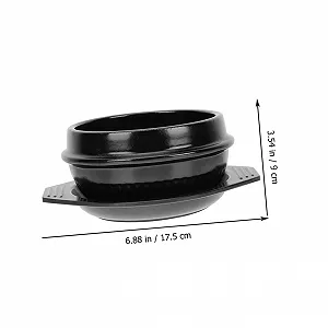 Каструля-жаровня TOYANDONA керамічна з підставкою компактна Boris synthetic.ua - Фото 1