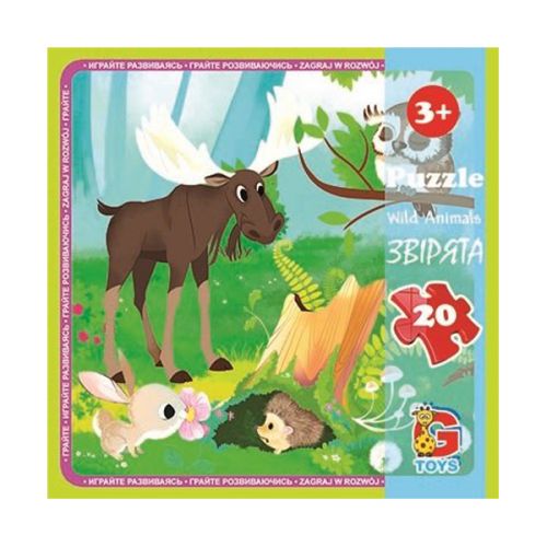 Пазлы Лесные жители 20 элементов [tsi173502-TSI], фото №1