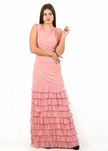 Платье Enna Levoni M Розовый (ND-179-Pink) synthetic.ua - Фото 1