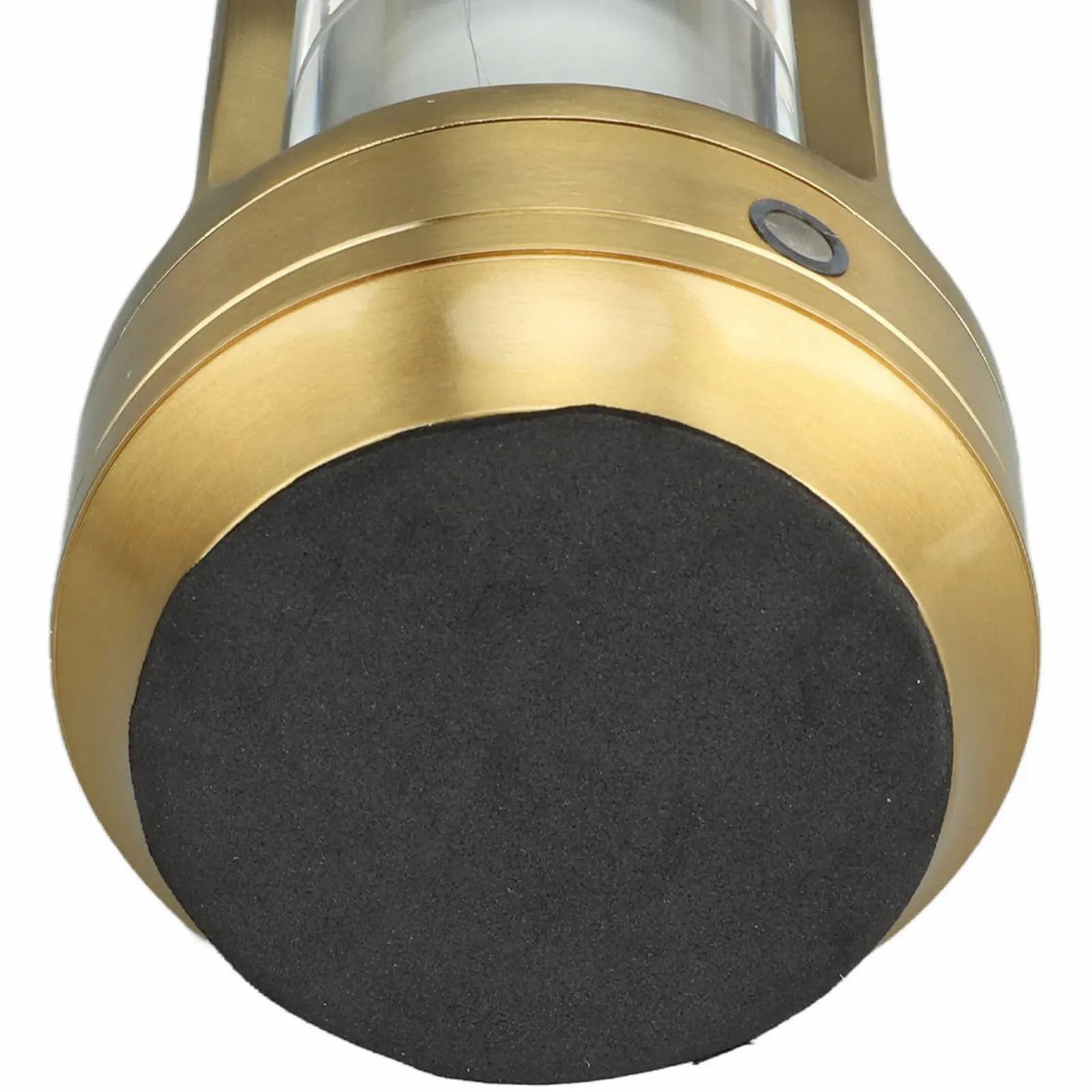 Портативна настільна лампа LED 3 Colors Stepless Dimming Cordless Touch Rechargeable, золотиста, фото №3