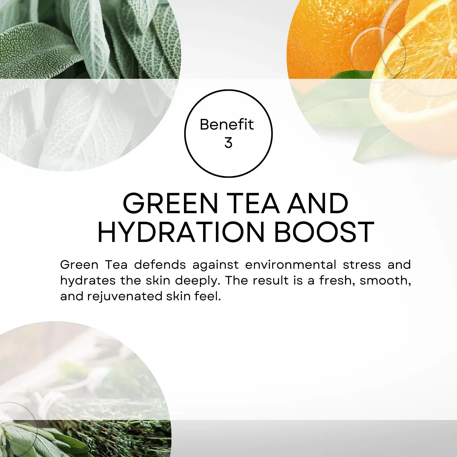 Бальзам для тіла Detox з вітаміном C, шавлією та зеленим чаєм 250 мл, фото №5