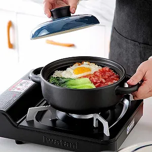 Каструля керамічна Ksamwjf для тушкування ціна на synthetic.ua - Фото 1 Каструля керамічна Ksamwjf для тушкування synthetic.ua - Фото 1