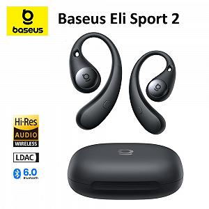 Навушники Baseus Eli Sport 2 Open-Ear True Wireless Earbuds Black - Фото 1