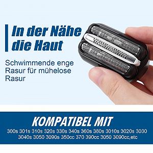 Сменные головки Braun Series 3 32B для электробритвы 2 шт. synthetic.ua - Фото 1