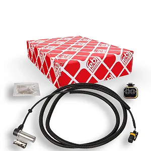 Датчик частоти обертання колеса FEBI BILSTEIN 109658 для MAN, задній міст справа - Фото 1