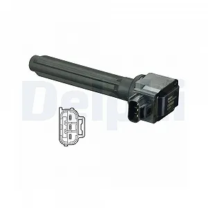 Котушка запалювання DELPHI GN10983-12B1 для MITSUBISHI - Фото 1