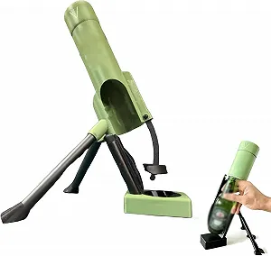 Купити Автоматична відкривачка для пляшок Mortar 51 мм Зелена - Фото 1 Автоматична відкривачка для пляшок Mortar 51 мм Зелена - Фото 1
