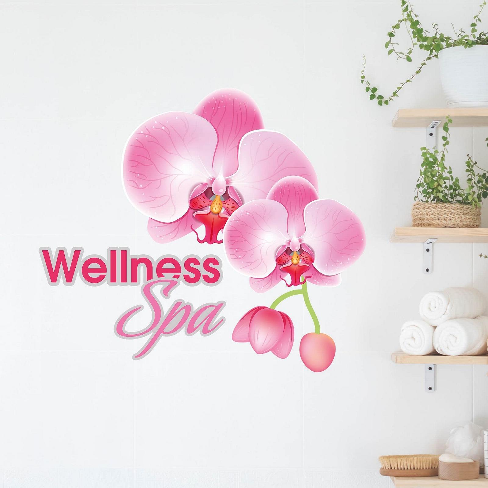 Наклейка на стіну GRAZDesign Orchid Wellness Spa 34 x 30 см, фото №2