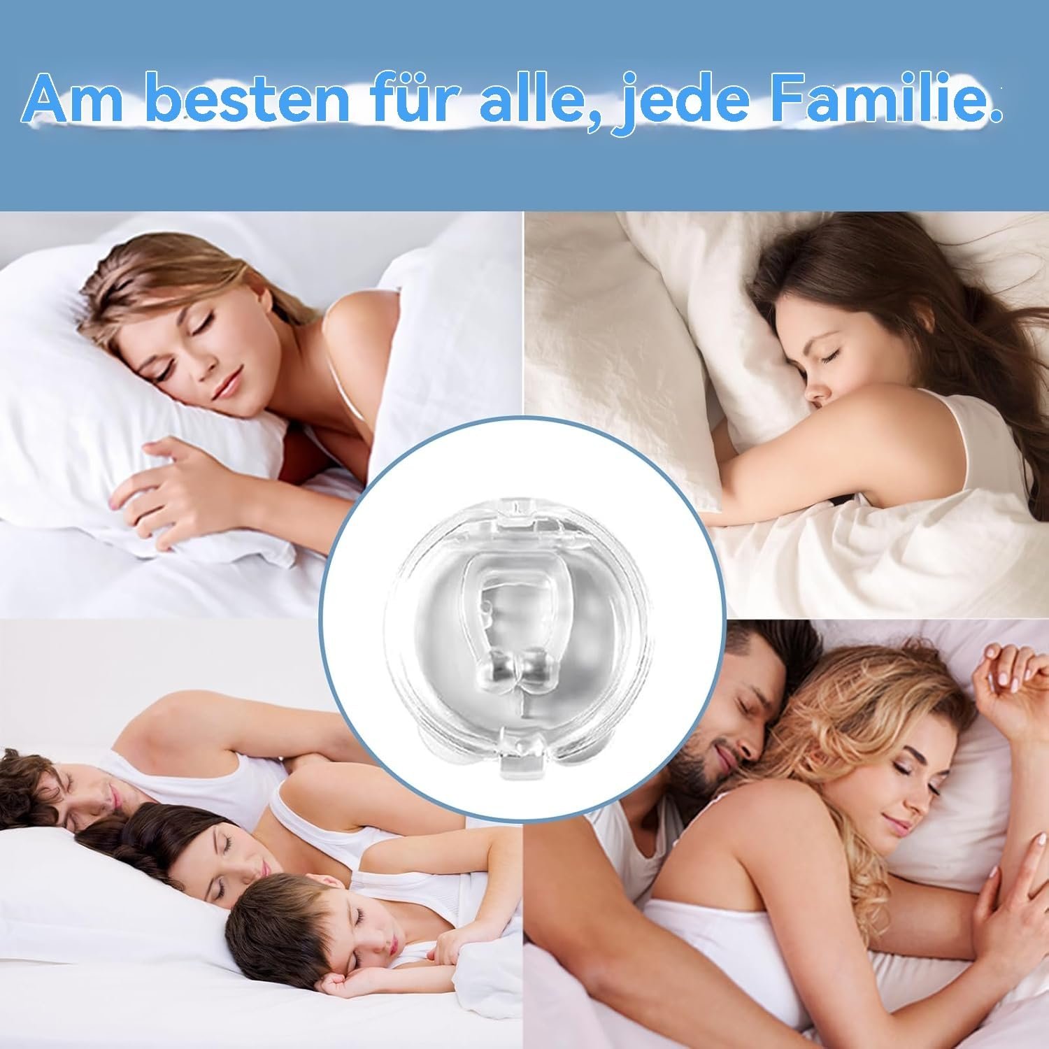 Средство от храпа Клипсы для носа 8 шт Магнитный расширитель для носа с душистыми бусинами для облегчения дыхания и сна, снятия стресса, фото №7