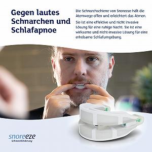 Капа від хропіння Snoreeze Регульована для чоловіків і жінок synthetic.ua - Фото 1