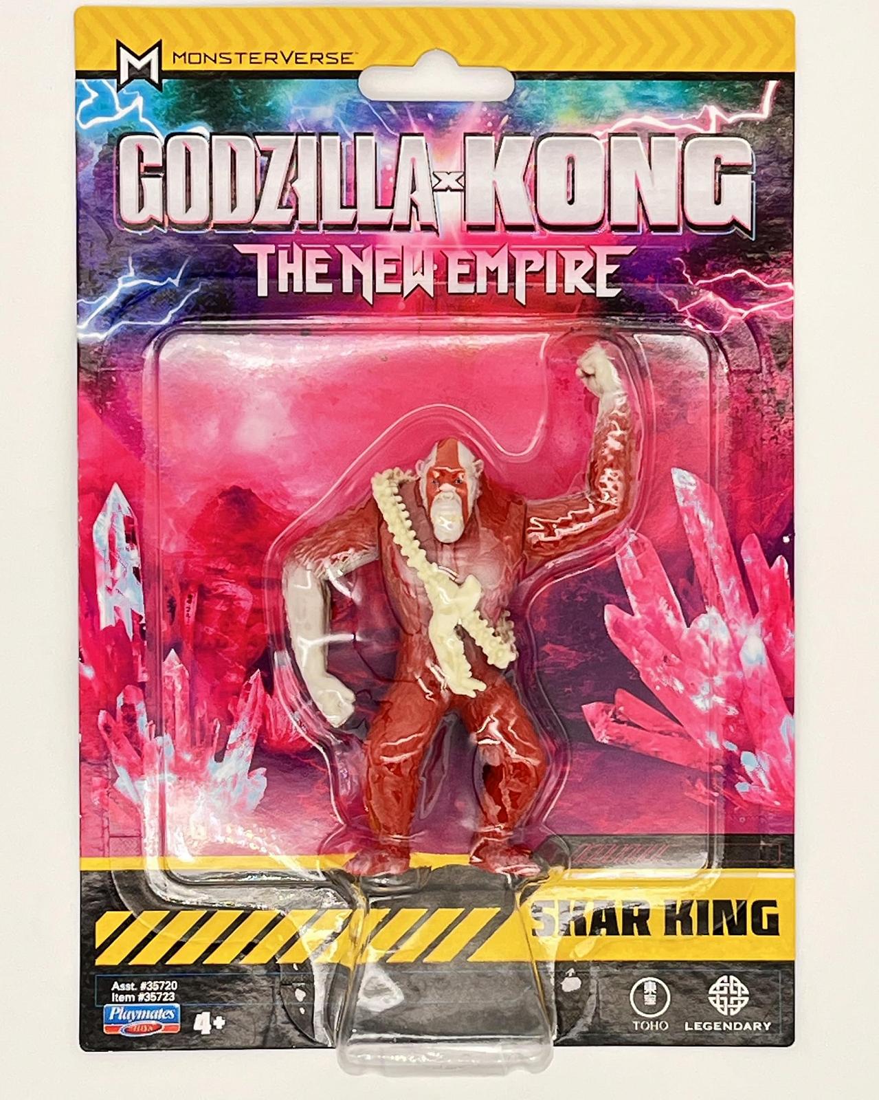 Фігурка Skar King Godzilla x Kong: The New Empire 3.25 дюйма, колекційна, в унікальній упаковці, фото №1