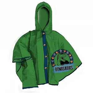 Дождевик Мультяшный Динозавр T-Rex Водонепроницаемый Плащ - Фото 1